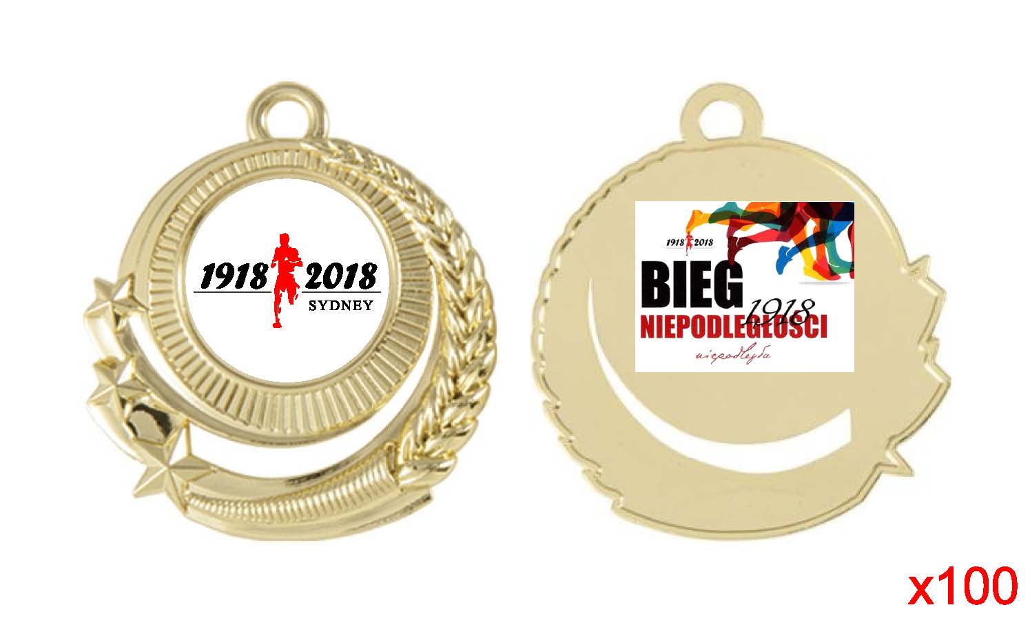 Bieg Niepodlególści. Medal. Bieg Niepodlególści. Medal.